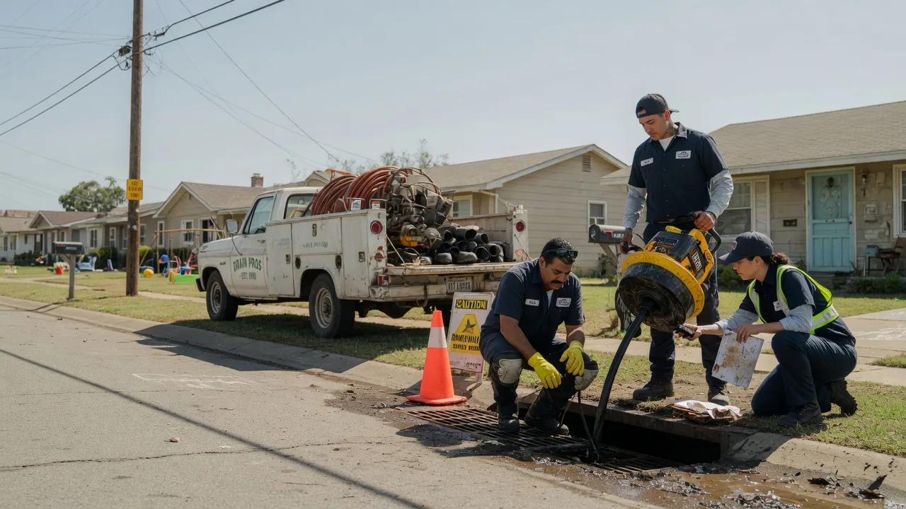 Drain Cleaning in Lake Dallas, TX near me